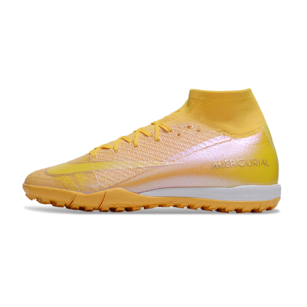 Nike Zoom Mercurial Superfly 10 Elite Gold TF Kids
