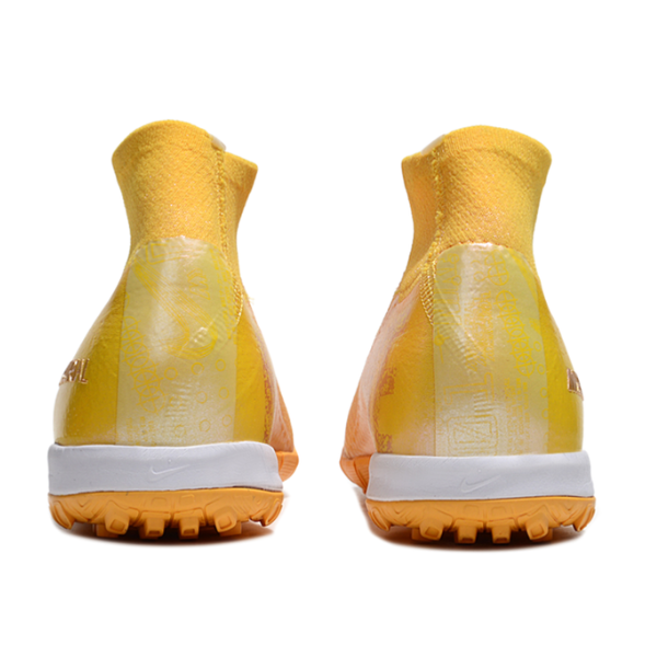 Nike Zoom Mercurial Superfly 10 Elite Gold Turf TF Kids Football Boot