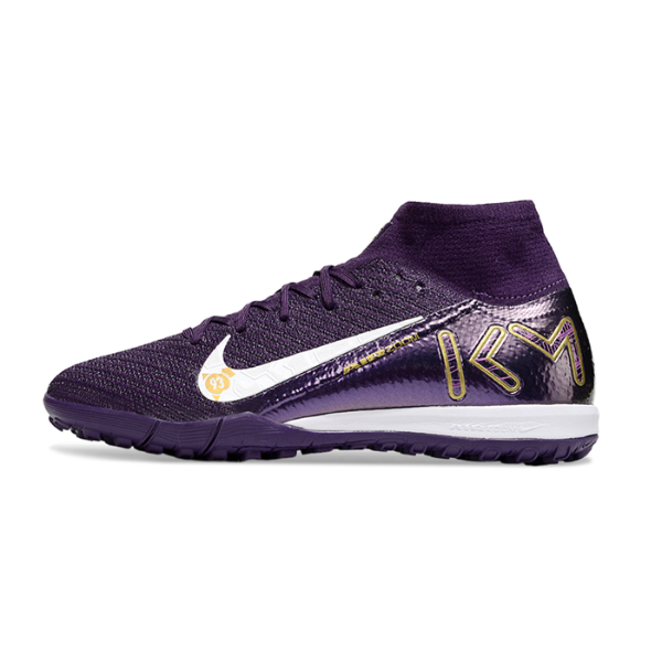 Nike Zoom Mercurial Superfly 10 Elite Mbappe Purple TF Kids