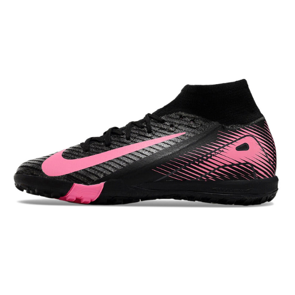 Nike Zoom Mercurial Superfly 10 Elite Black and Pink TF Kids