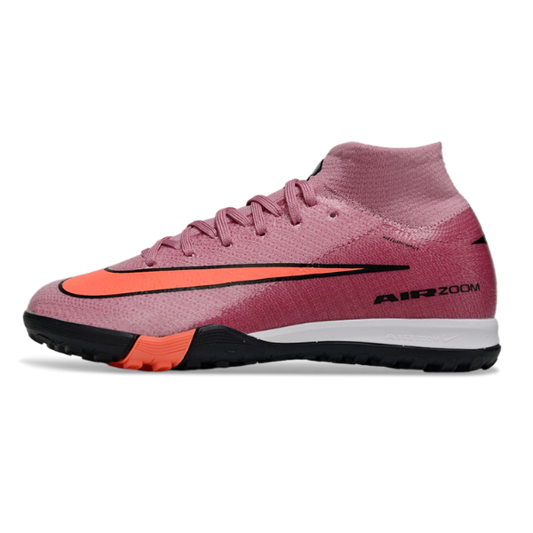 Nike Zoom Mercurial Superfly 10 Elite Kids Light Pink Turf TF Football Boot