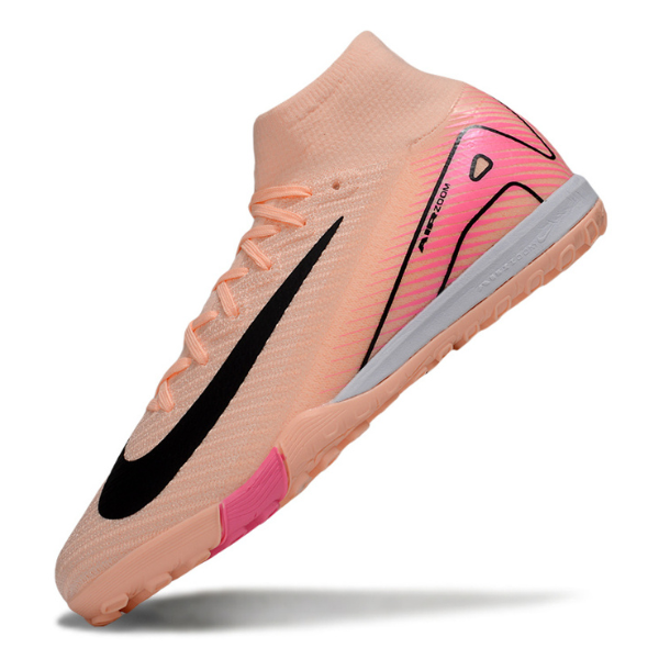 Nike Zoom Mercurial Superfly 10 Elite Kids Pink Turf TF Football Boot
