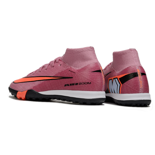 Nike Zoom Mercurial Superfly 10 Elite Kids Light Pink Turf TF Football Boot