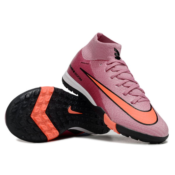 Nike Zoom Mercurial Superfly 10 Elite Kids Light Pink Turf TF Football Boot