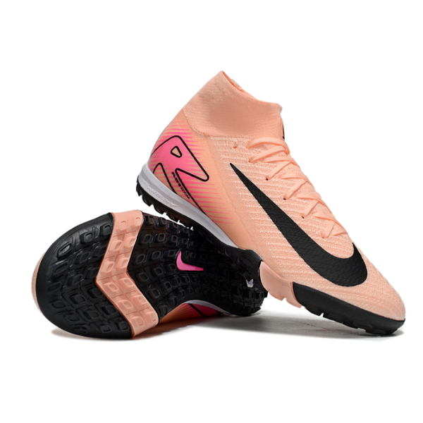 Nike Zoom Mercurial Superfly 10 Elite Kids Light Pink Turf TF Football Boot