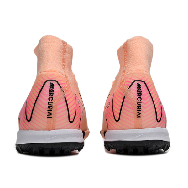 Nike Zoom Mercurial Superfly 10 Elite Kids Light Pink Turf TF Football Boot