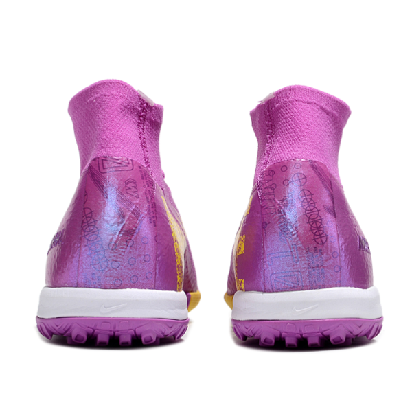 Nike Zoom Mercurial Superfly 10 Elite Purple Turf TF Kids Football Boot