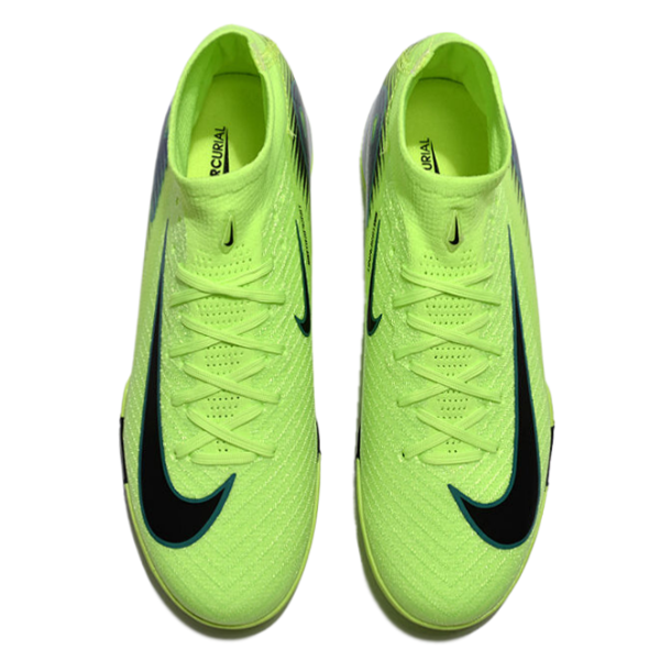 Nike Zoom Mercurial Superfly 10 Elite Kids Light Green Turf TF Football Boot