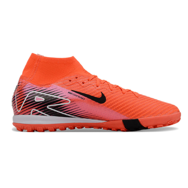 Nike Zoom Mercurial Superfly 10 Elite Red and Black Turf TF Kids Football Boot