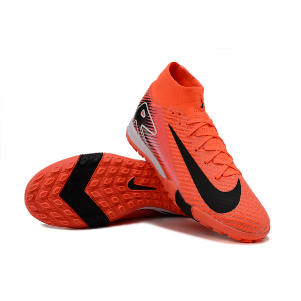 Nike Zoom Mercurial Superfly 10 Elite Red and Black Turf TF Kids Football Boot