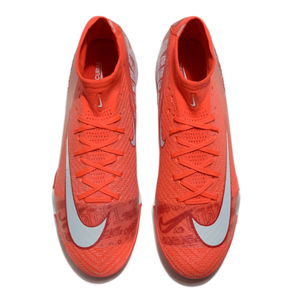 Nike Zoom Mercurial Superfly 10 Elite Red Turf TF Kids Football Boot