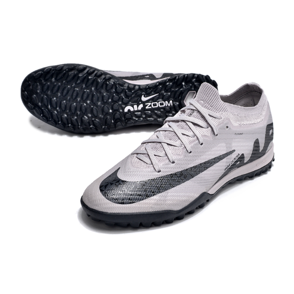 Nike Zoom Mercurial Vapor 15 Elite Gray TF Kids