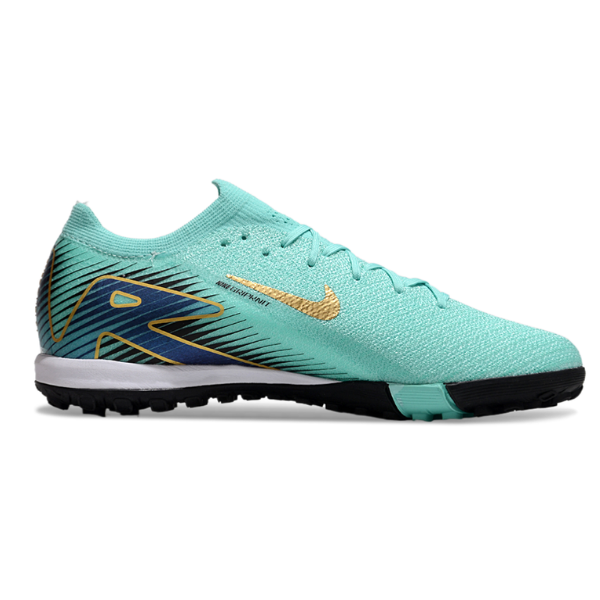 Nike Zoom Mercurial Vapor 16 Elite Kids Light Blue Turf TF Football Boot