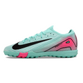 Nike Zoom Mercurial Vapor 16 Elite Kids Light Blue and Pink Turf TF Football Boot