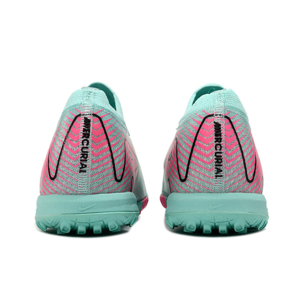 Nike Zoom Mercurial Vapor 16 Elite Kids Light Blue and Pink Turf TF Football Boot