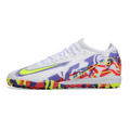 Nike Zoom Mercurial Vapor 16 Elite Kids TF White Purple and Red