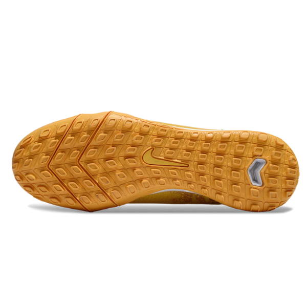 Nike Zoom Mercurial Vapor 16 Elite Gold Turf TF Kids Football Boot