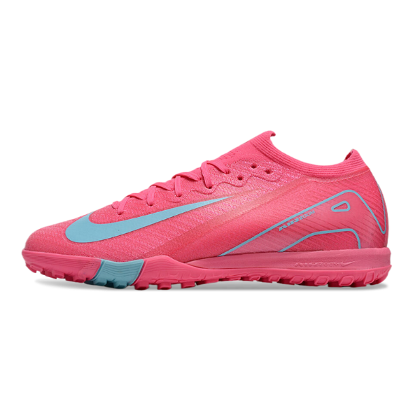 Nike Zoom Mercurial Vapor 16 Elite Pink and Blue Kids TF