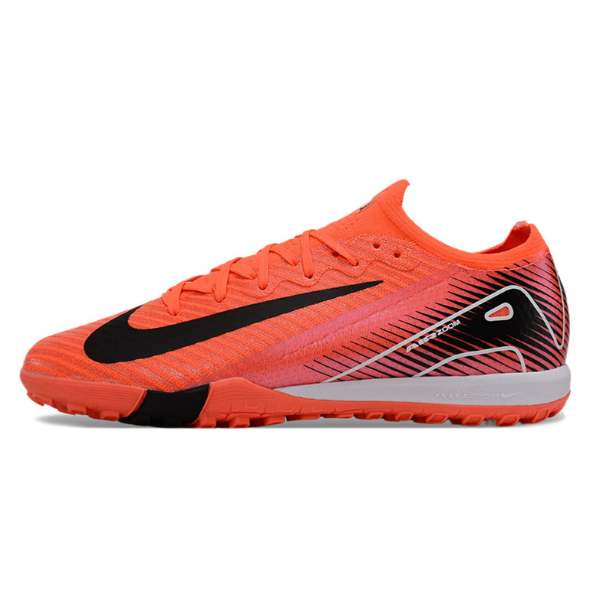 Nike Zoom Mercurial Vapor 16 Elite Red and Black Turf TF Kids Football Boot