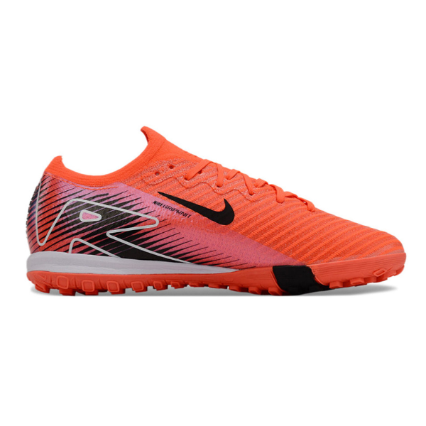 Nike Zoom Mercurial Vapor 16 Elite Red and Black Turf TF Kids Football Boot