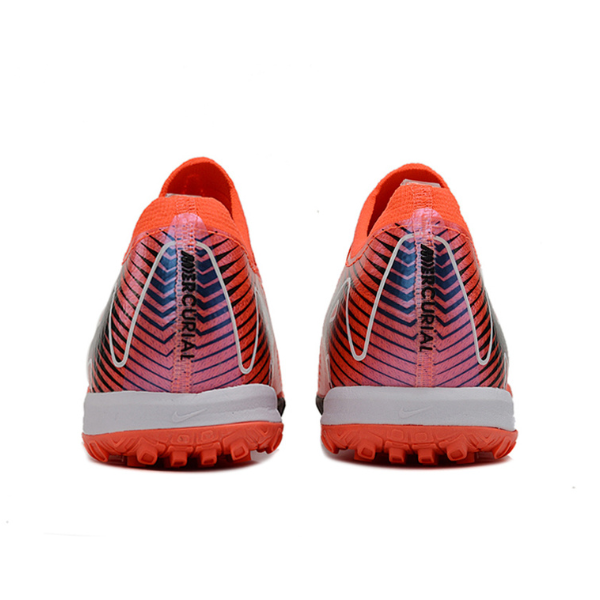 Nike Zoom Mercurial Vapor 16 Elite Red and Black Turf TF Kids Football Boot