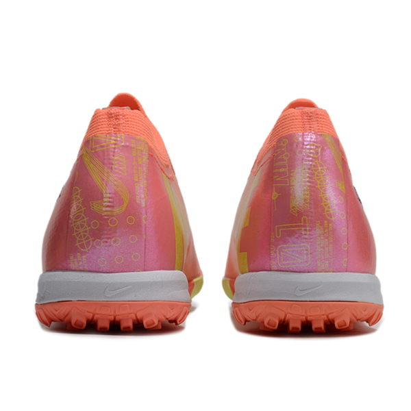 Nike Zoom Mercurial Vapor 16 Elite Red and Yellow TF Kids