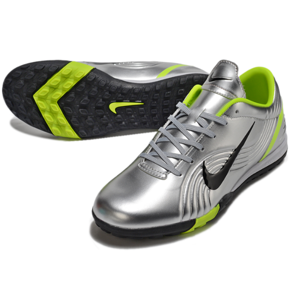 Nike Zoom Mercurial Vapor 1 Elite Remake R9 Chrome Pack Kids Football Boot Turf TF