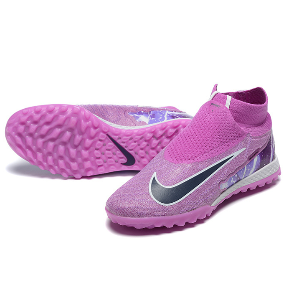 Chuteira Infantil Society Nike Phantom GX Elite DF TF Thunder Pack - VENI Futebol