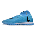Chuteira Infantil Society Nike Phantom Luna Elite TF Azul - VENI Futebol