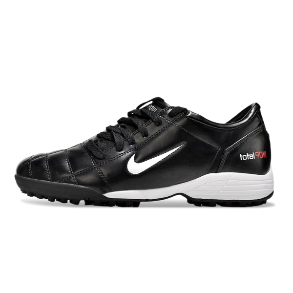 Nike Total 90 III Kids TF Black and Silver