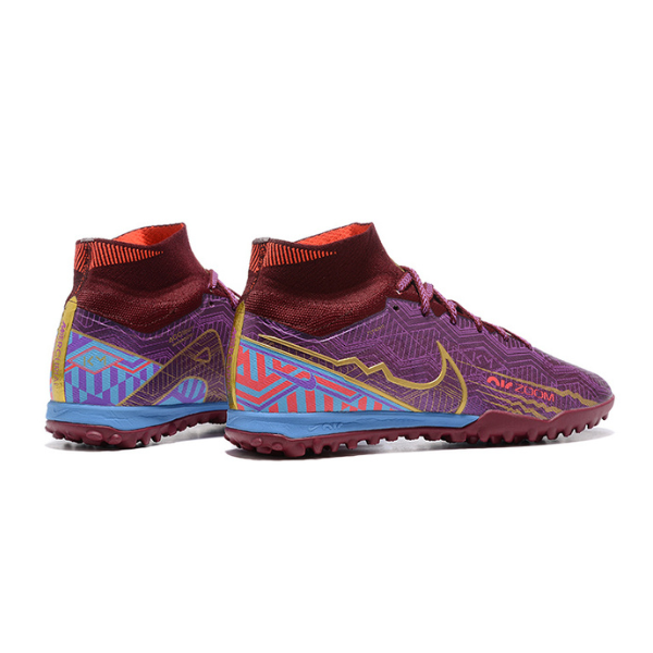 Nike Zoom Mercurial Superfly 9 Elite Kids Purple TF