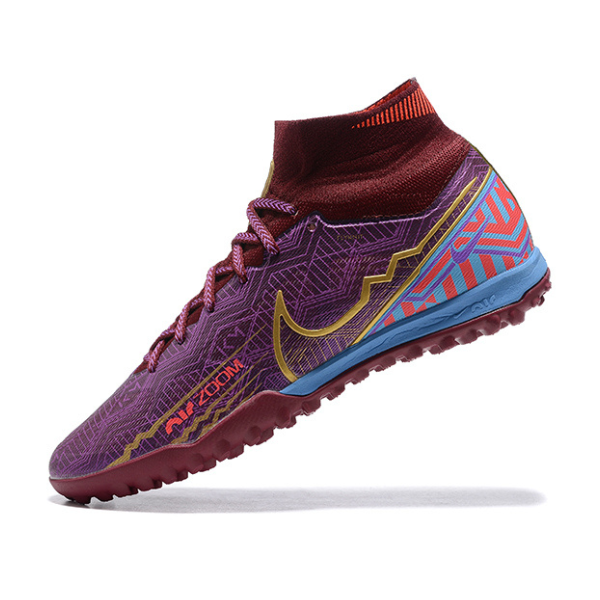 Nike Zoom Mercurial Superfly 9 Elite Kids Purple TF