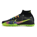 Nike Zoom Mercurial Superfly 9 Elite Black and Multi TF Kids