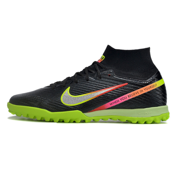 Nike Zoom Mercurial Superfly 9 Elite Rashford Black Pack TF Kids