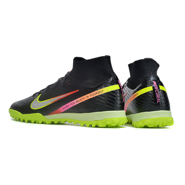Nike Zoom Mercurial Superfly 9 Elite Rashford Black Pack TF Kids