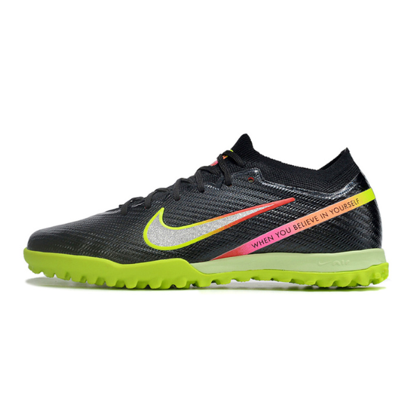 Nike Zoom Mercurial Vapor 15 Elite Rashford Black TF Kids