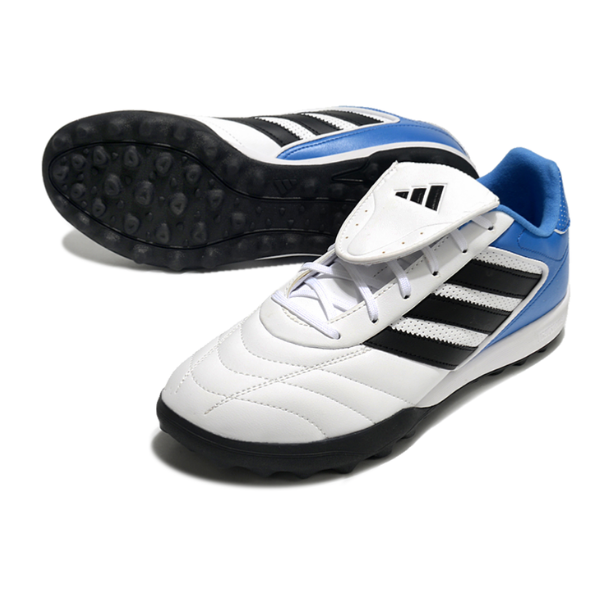 Adidas Copa Gloro II TF White Black and Blue