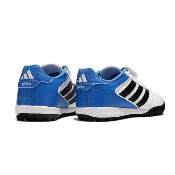 Adidas Copa Gloro II TF White Black and Blue