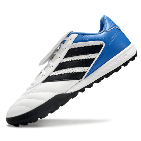 Adidas Copa Gloro II TF White Black and Blue