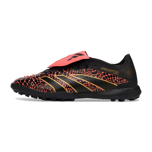 Adidas Predator 25 Elite Tongue Black and Red TF