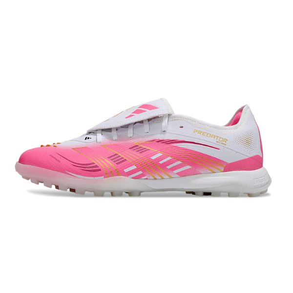 Adidas Predator 25 Elite Tongue White and Pink TF