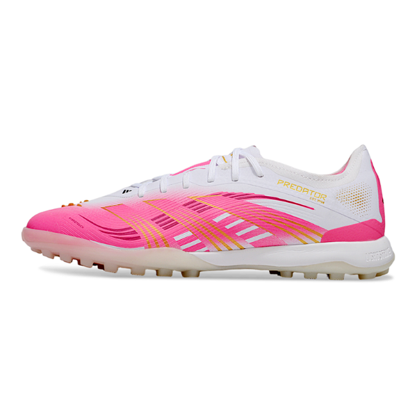 Adidas Predator 25 Elite White and Pink TF