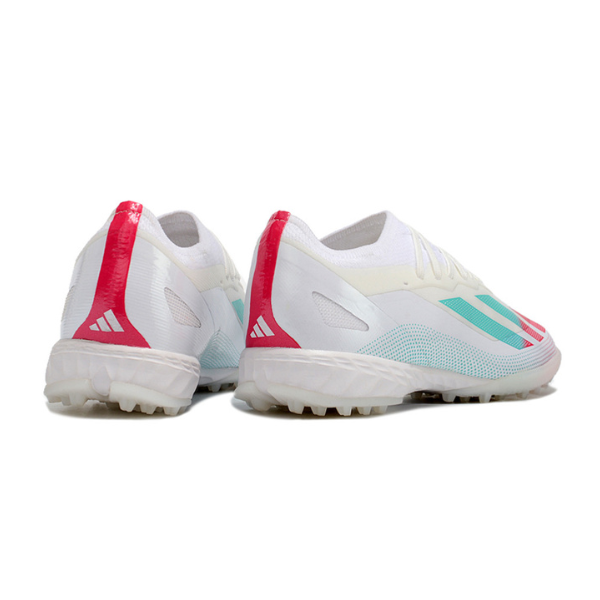 Adidas X Crazyfast.1 White Pink and Blue TF