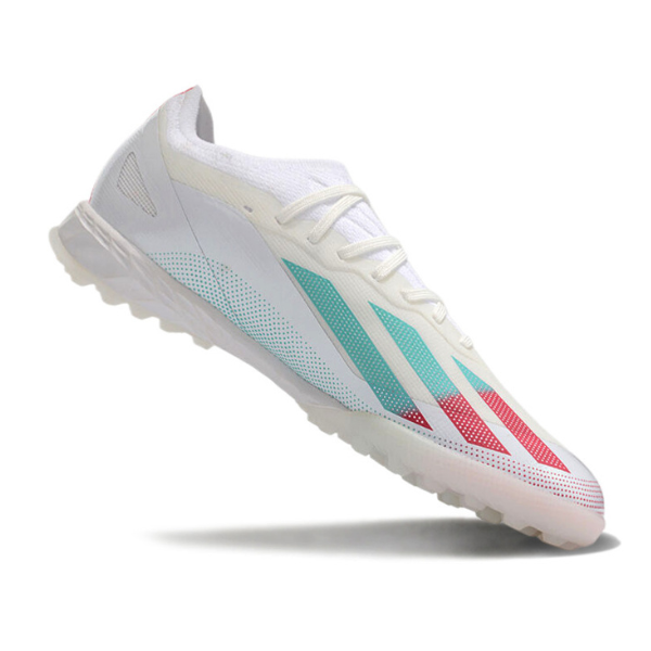 Adidas X Crazyfast.1 White Pink and Blue TF