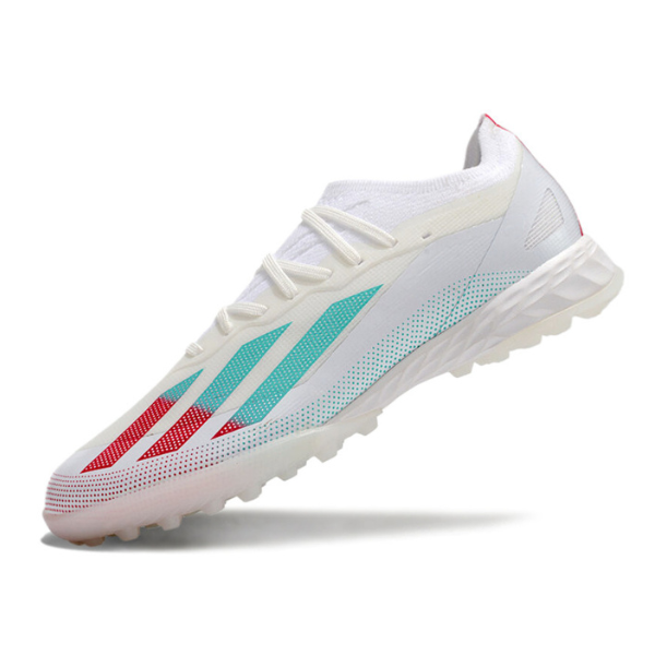 Adidas X Crazyfast.1 White Pink and Blue TF