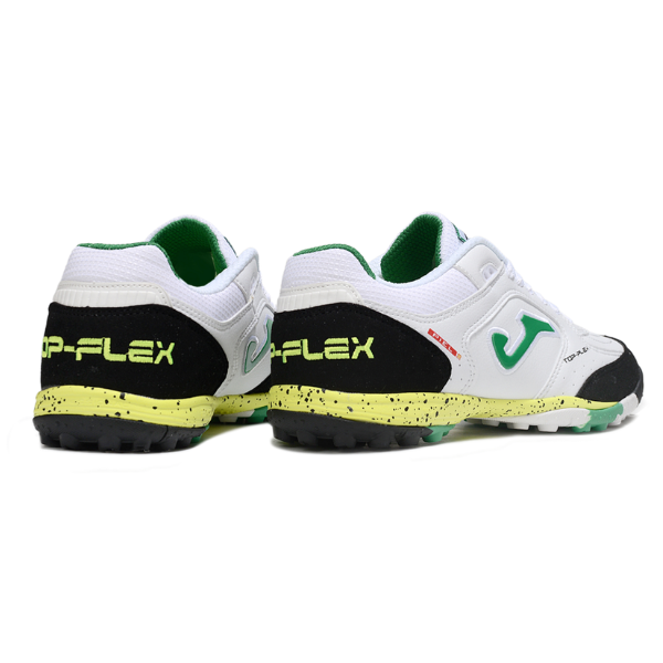 Joma Top Flex White Black and Green TF