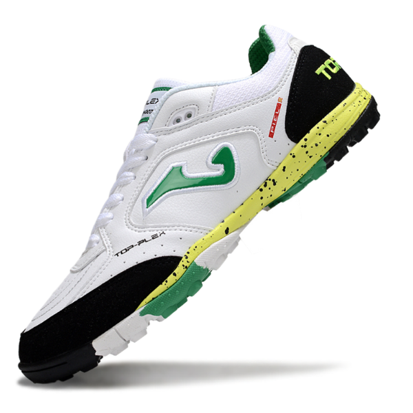 Joma Top Flex White Black and Green TF