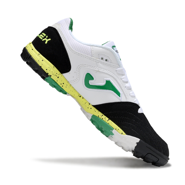 Joma Top Flex White Black and Green TF