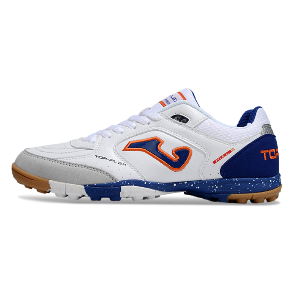 Joma Top Flex White Blue and Orange TF