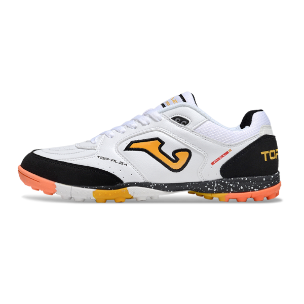 Joma Top Flex TF White Black and Orange